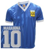Игровая футболка Argentina 1986 World Cup Away Maradona No. 10 Shirt