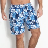 Chelsea Floral Board Shorts - Blue/White