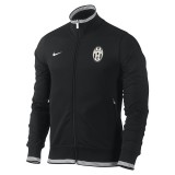 Juventus black authentic n98 jacket 12/13