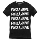 Juventus black core t-shirt 12/13