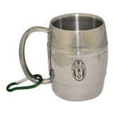 tazza mug in acciaio con moschettone