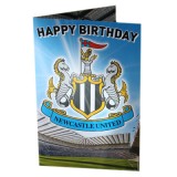 Newcastle United F.C. Musical Birthday Card