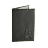 Manchester City F.C. Leather Passport Wallet BLK