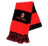 Milan sciarpa rosso/nera
