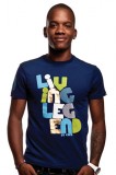 Living Legend T-Shirt // Navy Blue