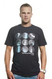 Football Fractures T-Shirt // Black