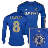 Chelsea Home Shirt 2012/13 - Long Sleeved Including Gold Star with Lampard 8 printing