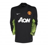 Manchester United Away Goalkeeper Shirt 2011/12 - Black/Volt