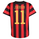 Manchester City Away Shirt Including European Printing 2011/12 with Johnson 11 Printing