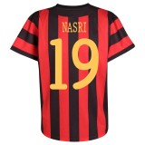 Manchester City Away Shirt Including European Printing 2011/12 with Nasri 19  Printing