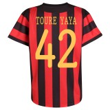 Manchester City Away Shirt Including European Printing 2011/12 with Toure Yaya 42 Printing