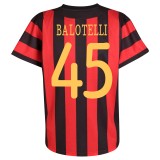 Manchester City Away Shirt Including European Printing 2011/12 - Kids with Balotelli 45 Printing