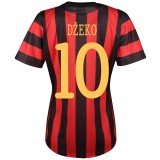 Manchester City Away Shirt Including European Printing 2011/12  - Womens with Dzeko 10 Printing
