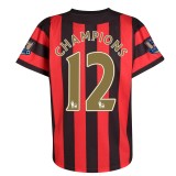Manchester City Away Shirt  2011/12 - Kids with Champions 12 printing including 11/12 Champions Badges