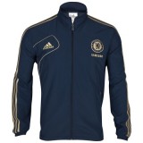 adidas Chelsea Training Presentation Jacket - Collegiate Navy/Light Football Gold