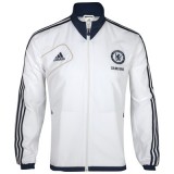 adidas Chelsea Training Presentation Jacket - White/Collegiate Navy/Light Football Gold