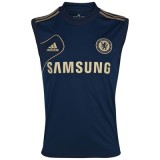 adidas Chelsea Training Sleeveless Jersey - Collegiate Navy/Light Football Gold