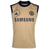 adidas Chelsea Training Sleeveless Jersey - Light Football Gold/Collegiate Navy