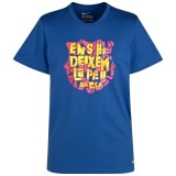Barcelona Core T-Shirt - Storm Blue  - Kids